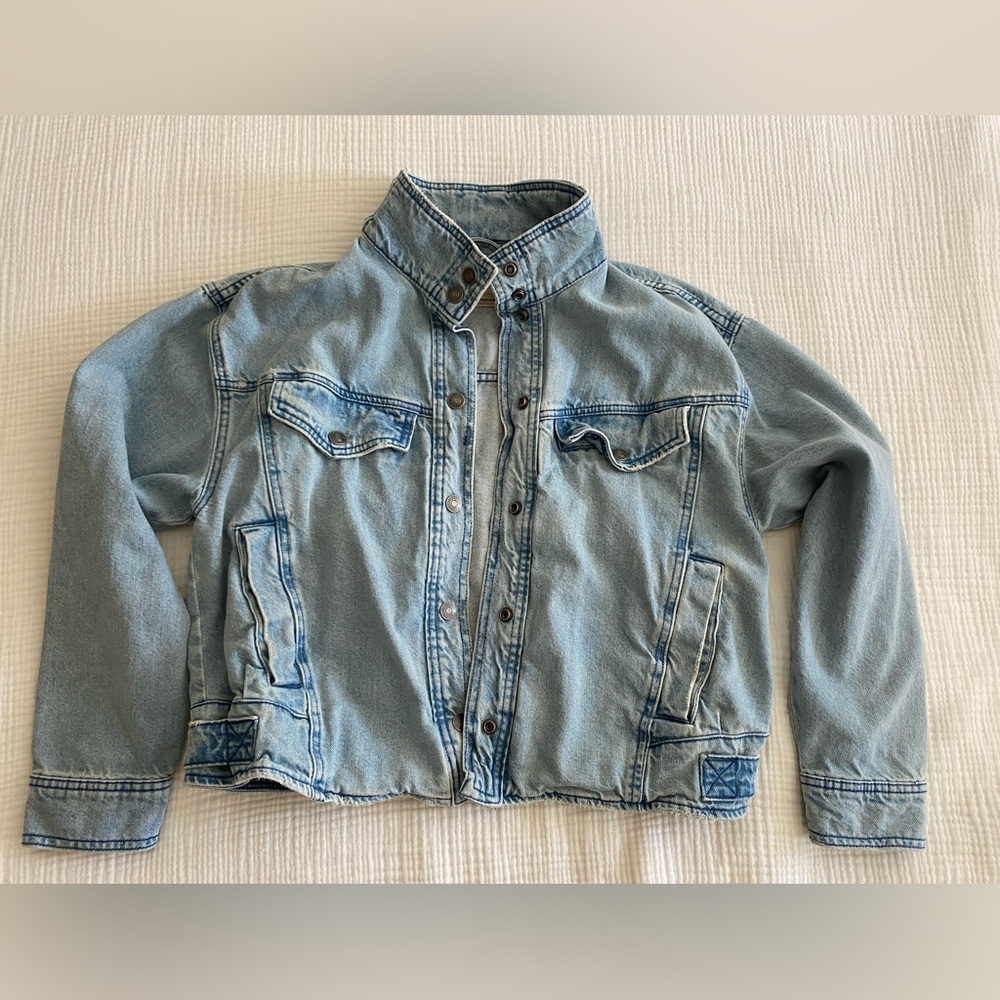 Free People Jean Jacket size small